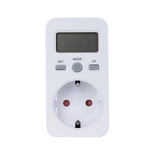Load image into Gallery viewer, KWE-PMB03 Plug Socket Digital Voltage Wattmeter Power Consumption Watt Energy Meter AC Electricity Analyzer Monitor