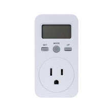 Load image into Gallery viewer, KWE-PMB03 Plug Socket Digital Voltage Wattmeter Power Consumption Watt Energy Meter AC Electricity Analyzer Monitor