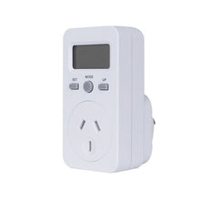 Load image into Gallery viewer, KWE-PMB03 Plug Socket Digital Voltage Wattmeter Power Consumption Watt Energy Meter AC Electricity Analyzer Monitor
