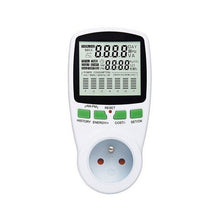 Load image into Gallery viewer, Energy Meter Digital LCD Wattmeter Wattage Electricity Kwh Power Meter EU US UK AU French Measuring Outlet Power Analyzer
